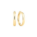14K Yellow Gold Hoop Earrings