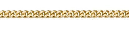 14k Gold Curb Chain 18